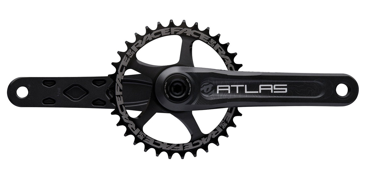 Atlas Cinch crank arms - black