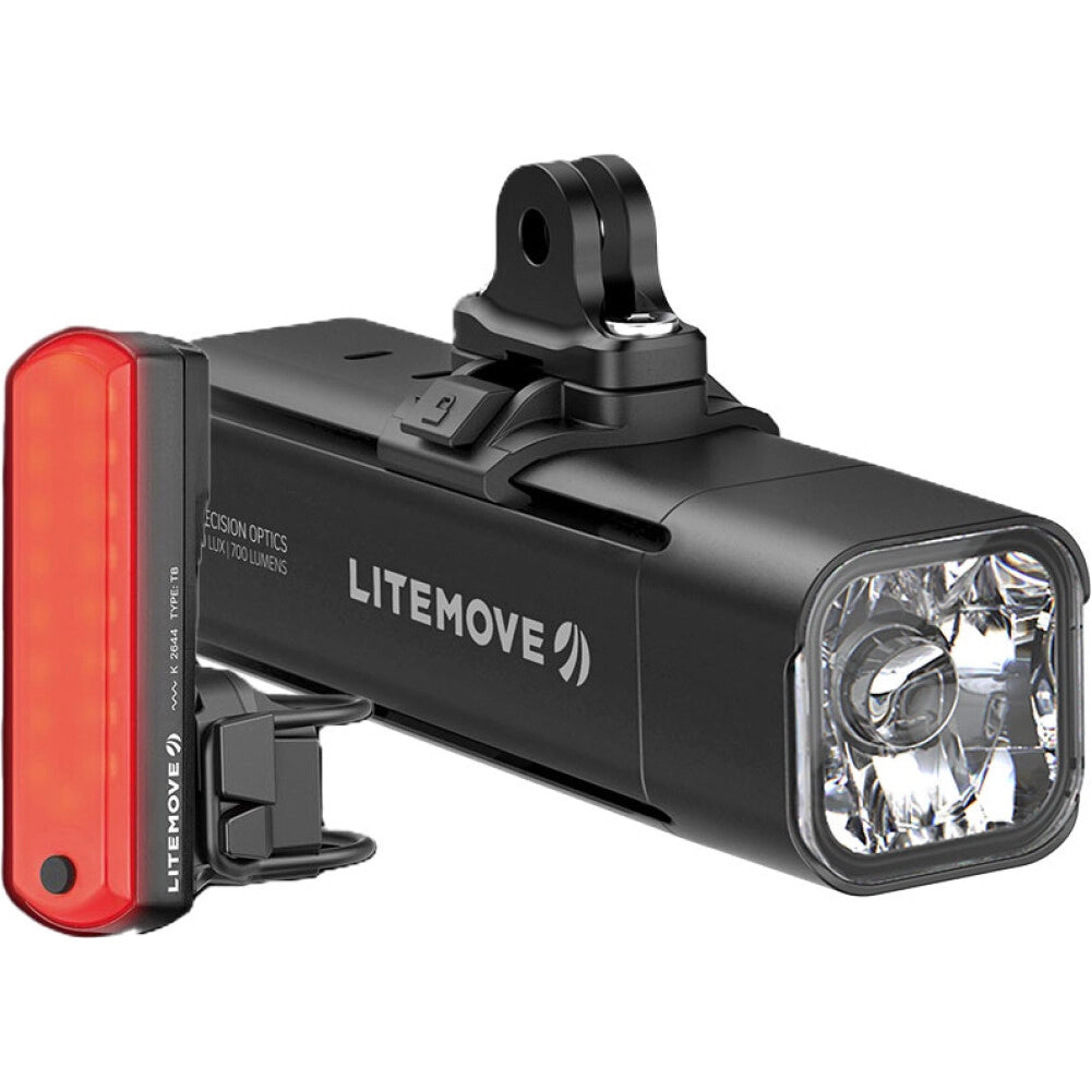 Lighting set, ATS-B100 Slider + TB03 - with GoPro mount