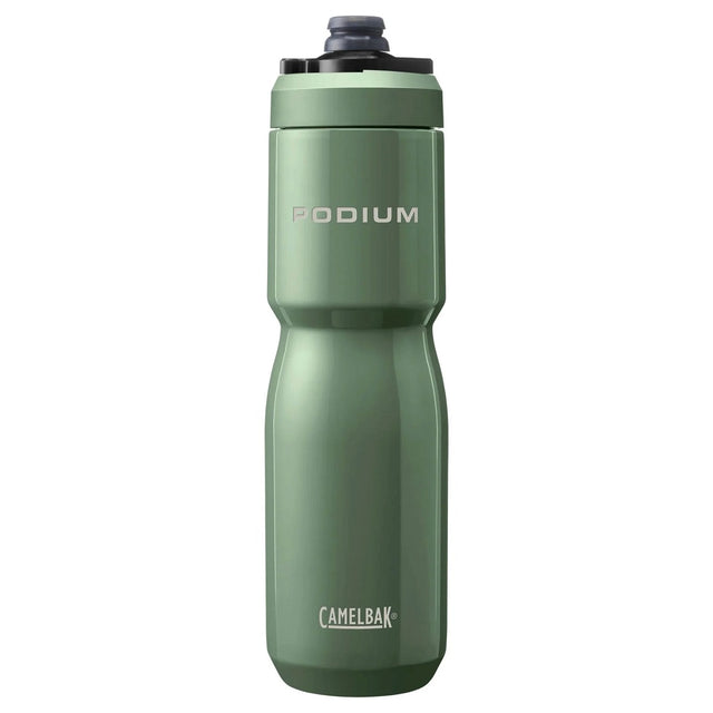 Podium Vacuum Edelstahl Flasche 650 ml - moss