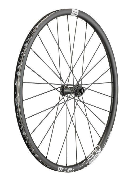 HG 1800 Spline DB 27,5 Zoll Road Hybrid Vorderrad, 24mm Alu, Centerlock, 110/12mm Boost TA