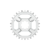 CR1 Sram 8 Bolt chainring, Shimano HG 12-speed - chrome