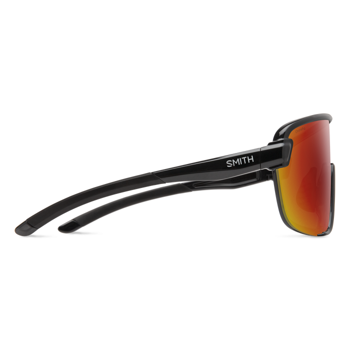 Bobcat - Black + ChromaPop Red Mirror Lens