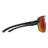 Bobcat - Black + ChromaPop Red Mirror Lens