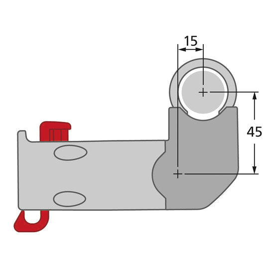 KLICKfix Distanz Set für Lenkeradapter E 90 - schwarz