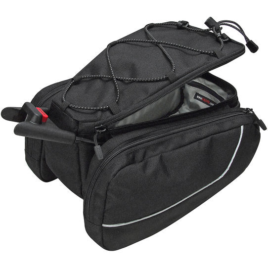 KLICKfix Satteltasche Contour Sport 7L, Contour-Adapter - schwarz