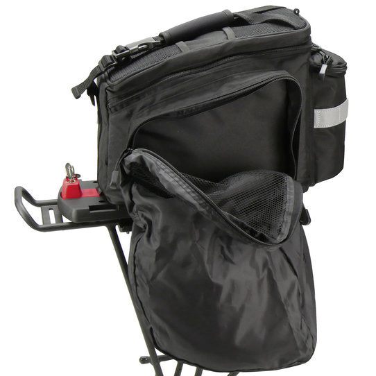 KLICKfix Gepäckträgertasche Rackpack 2+ Tourino GTA 12-16L - schwarz