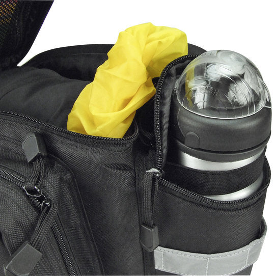 KLICKfix Gepäckträgertasche Rackpack 2+, 12-16L, Racktime - schwarz