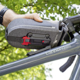 KLICKfix Rahmentasche Framebag Phone Waterproof 1L - grau