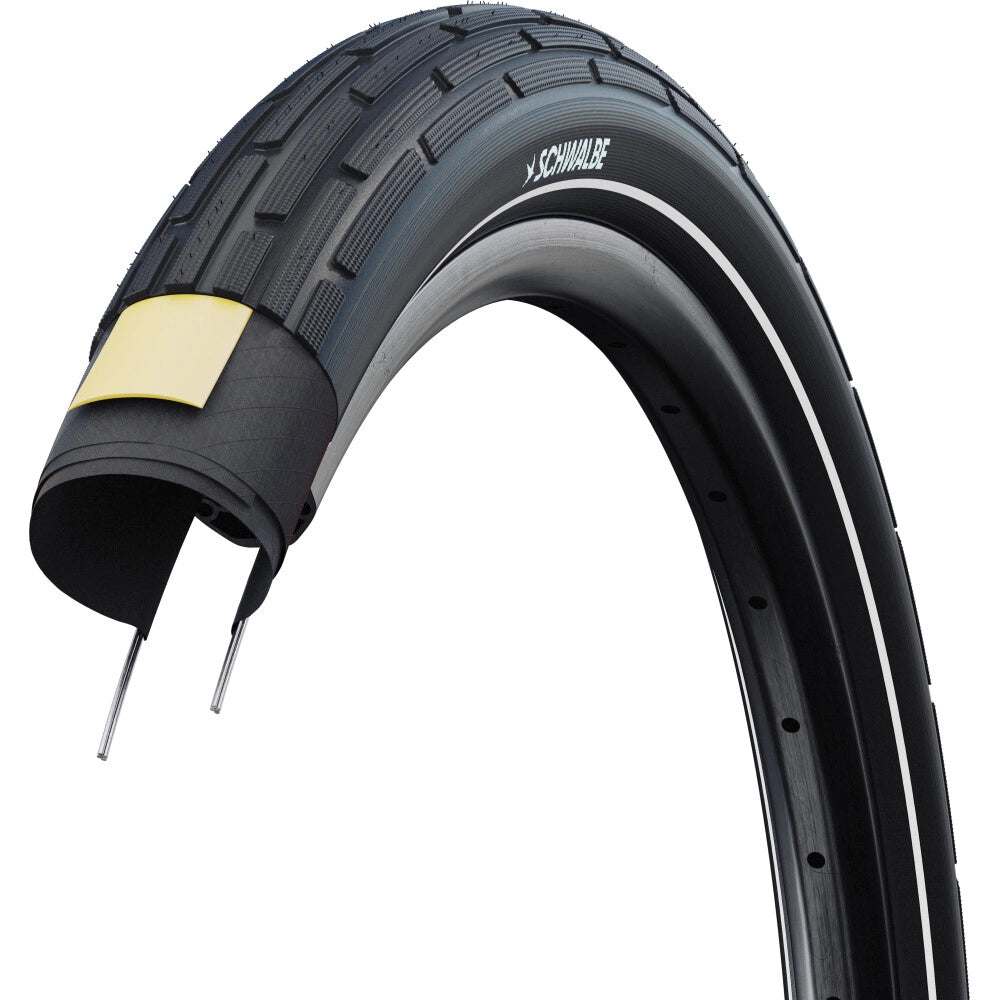 Fat Frank, Active Line, 26" Wire Tyre - black/reflex