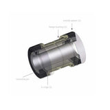 Shock absorber bushings 5-piece - 8 mm bore