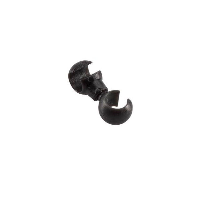 rotatable hooks for shift and brake cables - black
