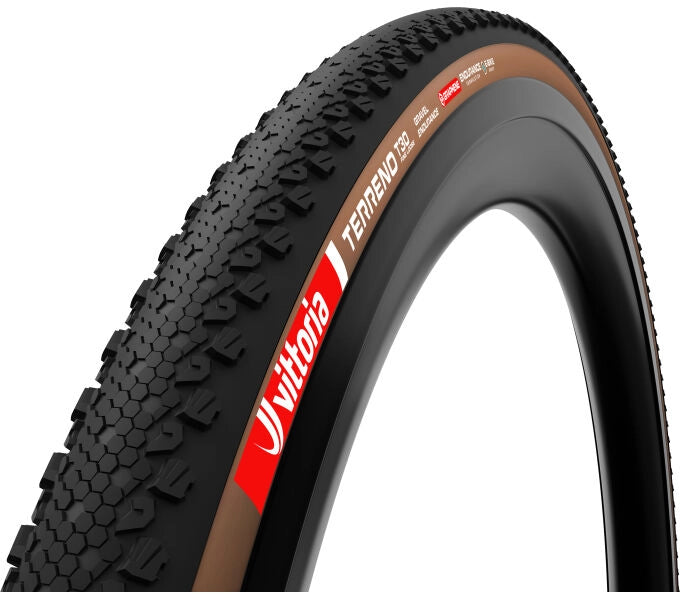 Terreno T30 Fine Loose Gravel/Endurance, 28" folding tyre TLR - black/brown