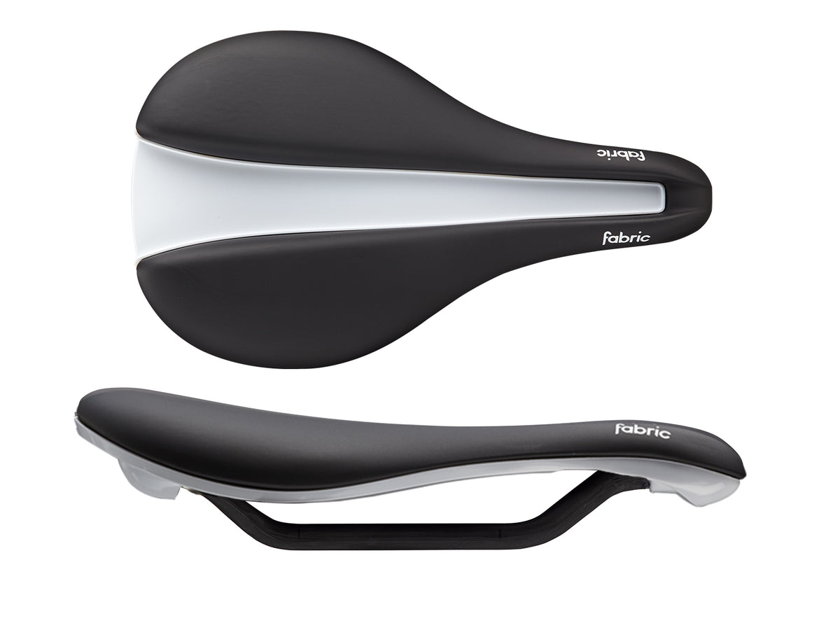 Line-S Flat Pro Sattel - Schwarz / Weiss