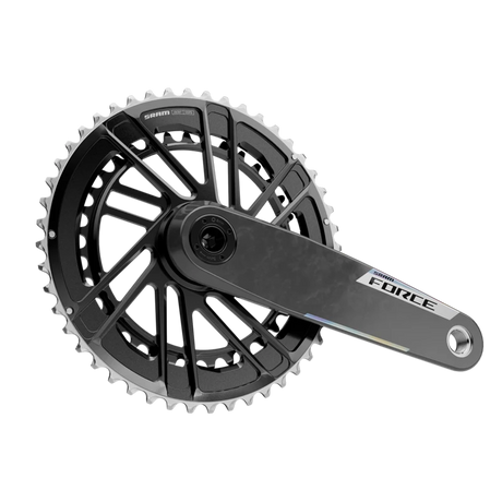 Force E1 crankset, 46-33T - black