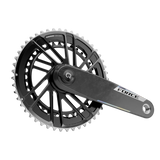 Force AXS E1 crankset, 46-33T - black