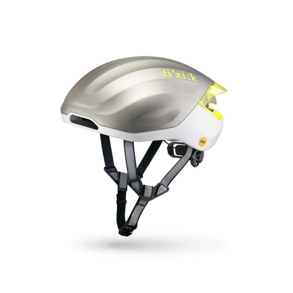Kask rowerowy Kudo Aero - srebrny