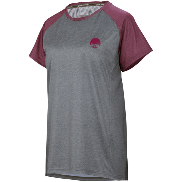 Flow Damen Trikot - Rot/Graphite iXS