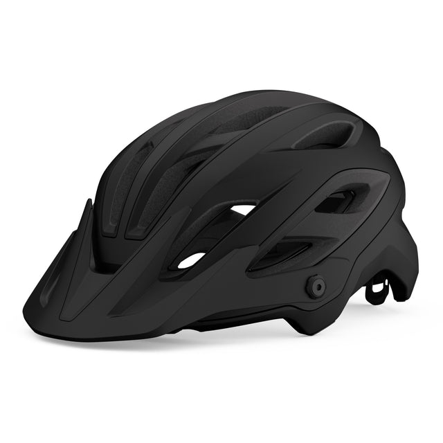 Merit Spherical fietshelm - mat zwart/glans zwart