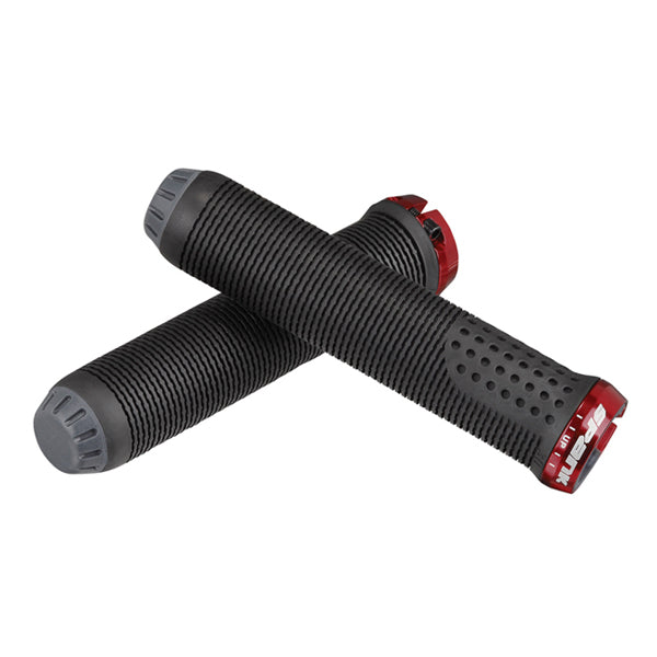 Spike 30 Lock On Grips - Black/Red