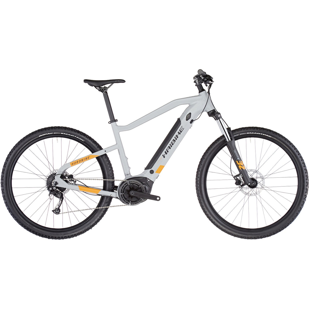 HardNine 4 MTB Hardtail - Cool Grey / Lava Matte