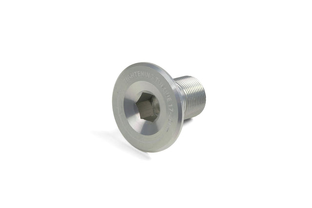 Kruk-as-eindschroef - zilver