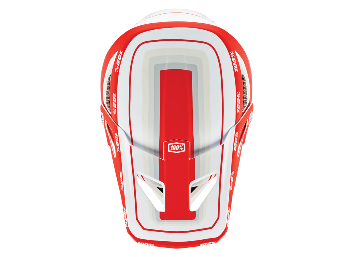 Status youth Helm - Topenga Red/White