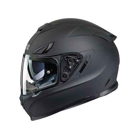315 1.0 Motorradhelm - matt schwarz