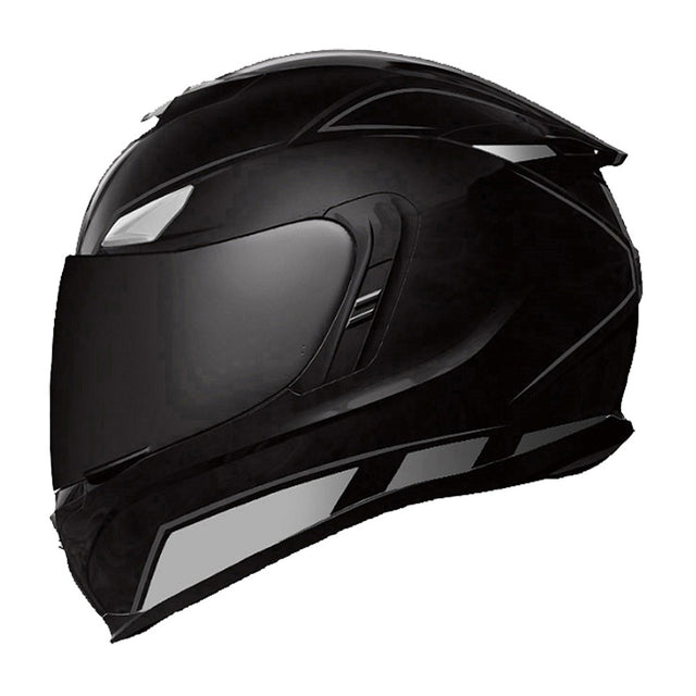 315 2.1 Motorradhelm black grey