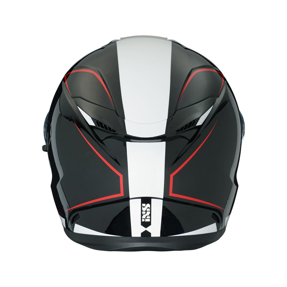 315 2.1 Motorradhelm black white red