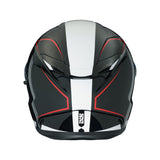 315 2.1 Motorradhelm black white red