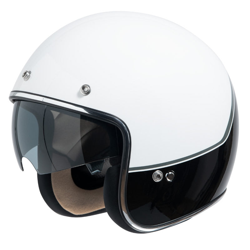 77 2.2 Jethelm white black silver