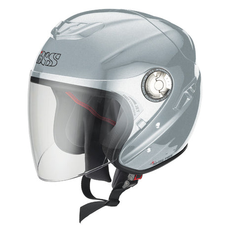 HX 91 Motorradhelm (silber)