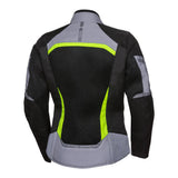 Sport Damen Jacke Andorra-Air black grey yellow