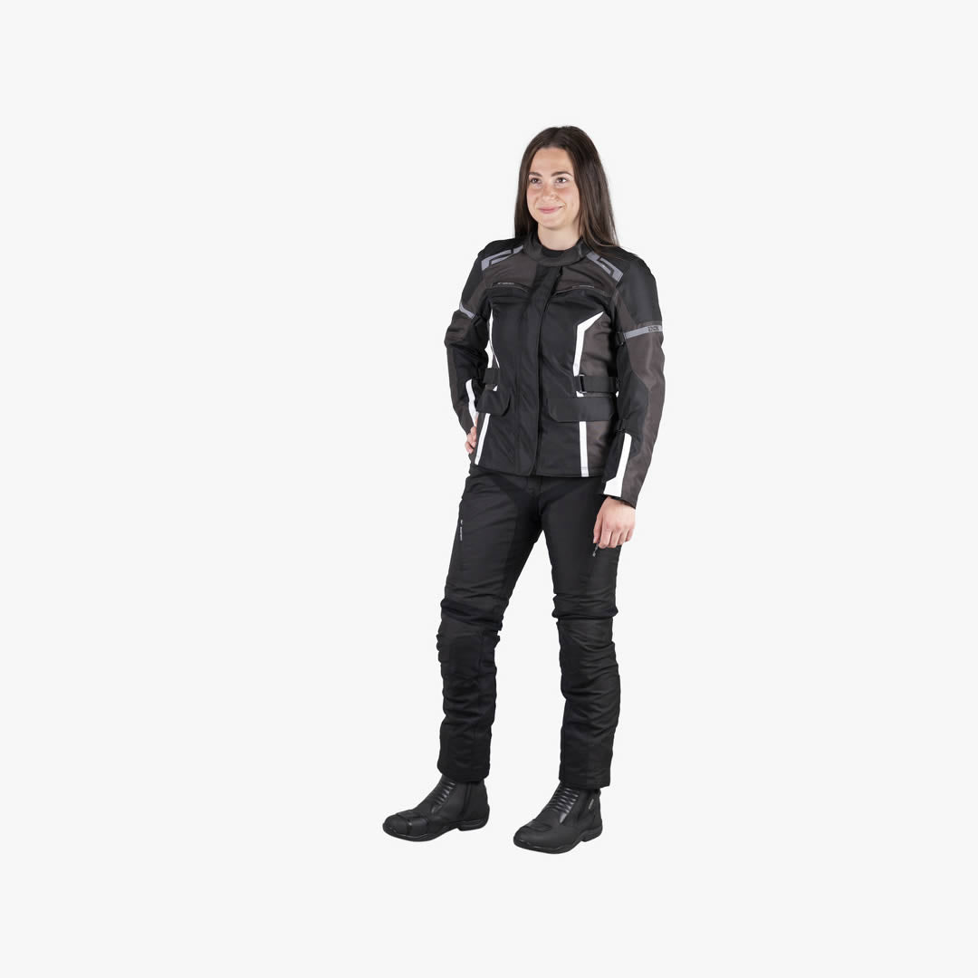 Tour Damen Jacke Evans-ST 2.0 schwarz-grau-weiss