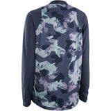 Bike Tee Scrub LS vrouwen - indigo dawn