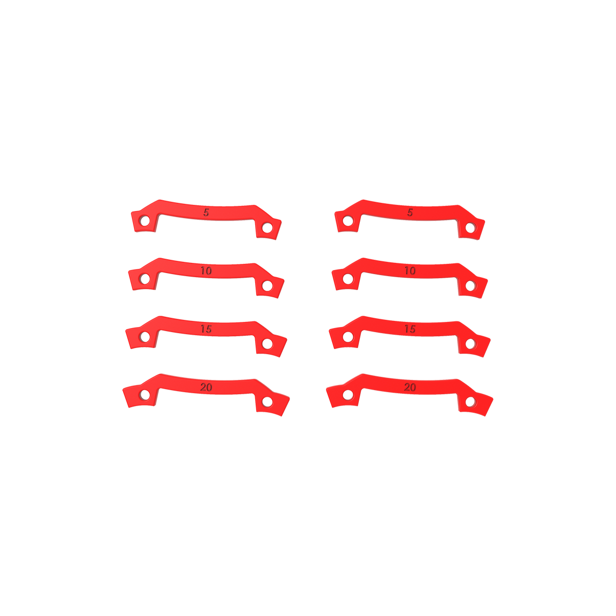 Leatt Extension stopper kit Hybrid+X-Frame Black 1