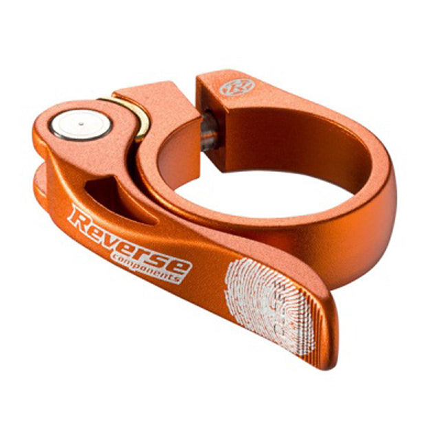 Long Life Seat Clamp 34.9mm - orange