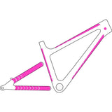 Rahmenschutz Kit DH/ENDURO/TRAIL - Clear Matt