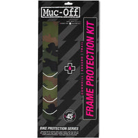 Frame protection kit DH/ENDURO/TRAIL - camo black/green 