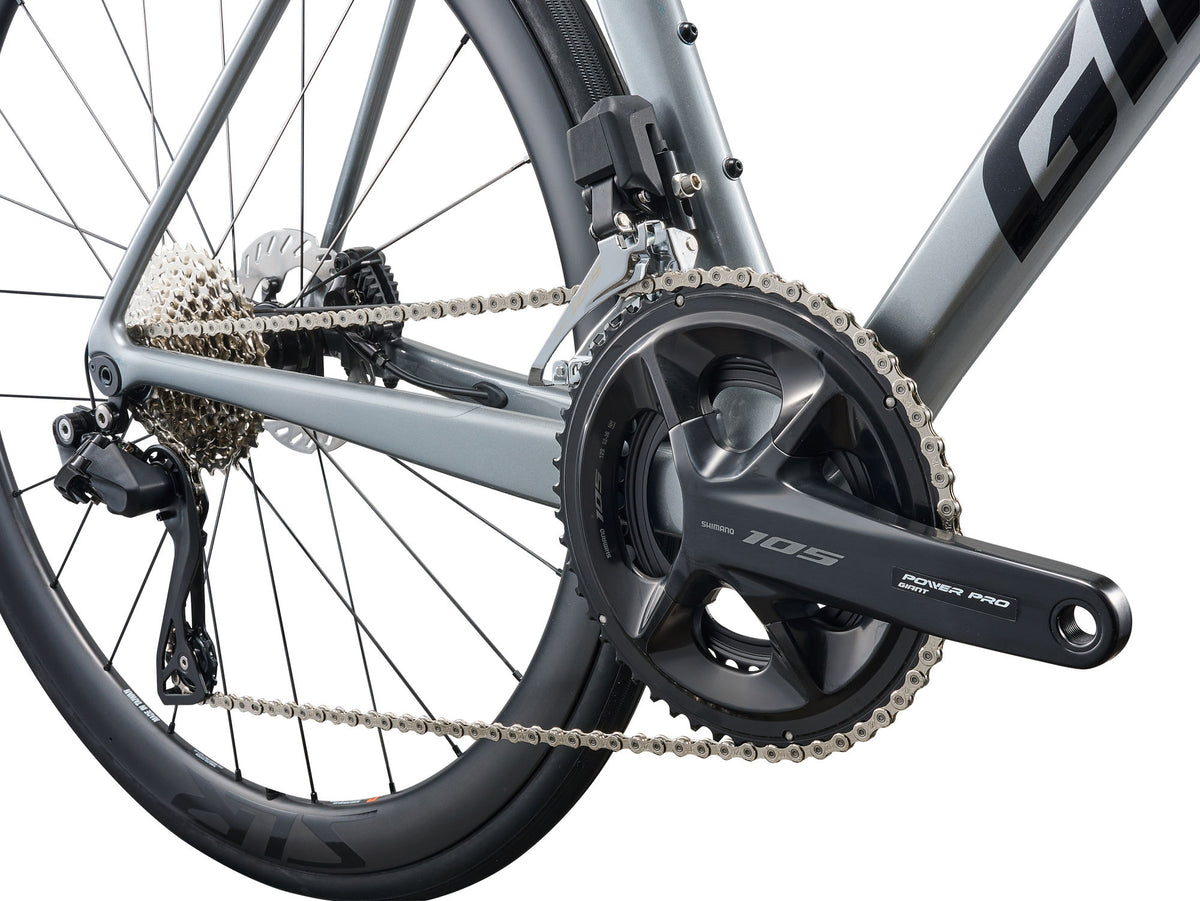 TCR Advanced Pro 1 Di2 - Tech Silver
