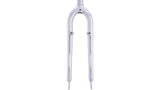 26 inch vaste vork CroMo zilver