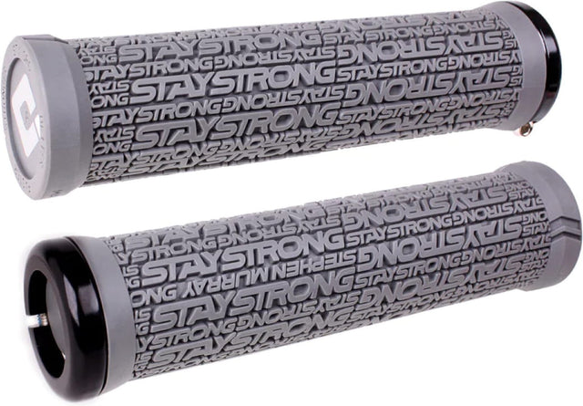 Stay Strong Reactiv V2.1 Lock-On Griffe - grau Odi Grips
