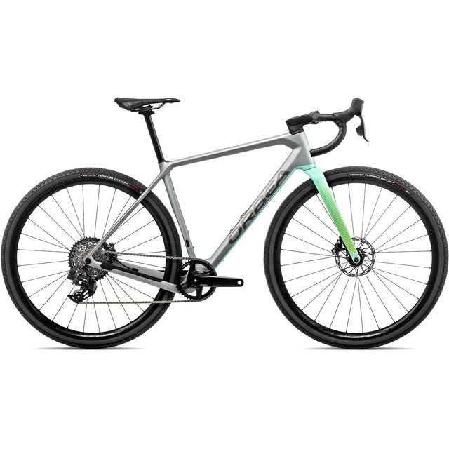 TERRA M31e Team 1X - Stone Silver (Matt) - Ice Green (Gloss)