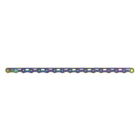 Chain Red E1 Flattop, 12-speed, PowerLock - Rainbow 