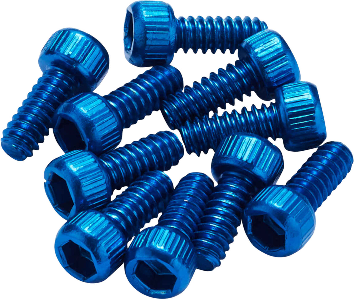 Replacement pins for Black ONE / Escape Pro Pedal 10 pieces - blue