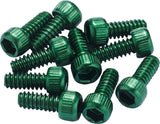 Replacement pins for Black ONE / Escape Pro Pedal 10 pieces - green