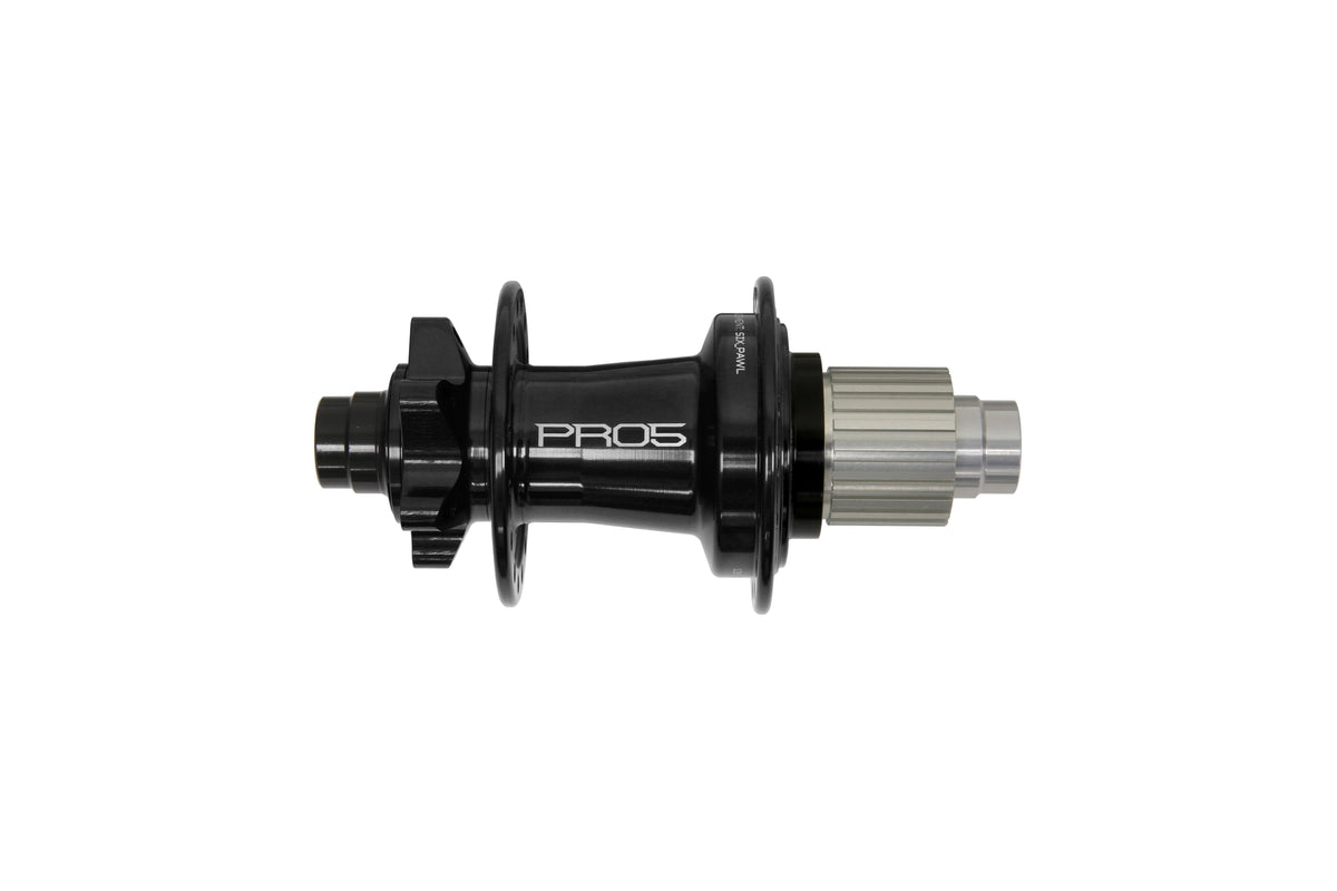 Pro 5 Hinterradnabe 32 Loch - schwarz - Shimano Microspline Freilauf