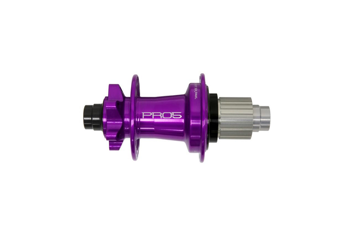 Pro 5 Hinterradnabe 32 Loch - purple - Shimano Microspline Freilauf
