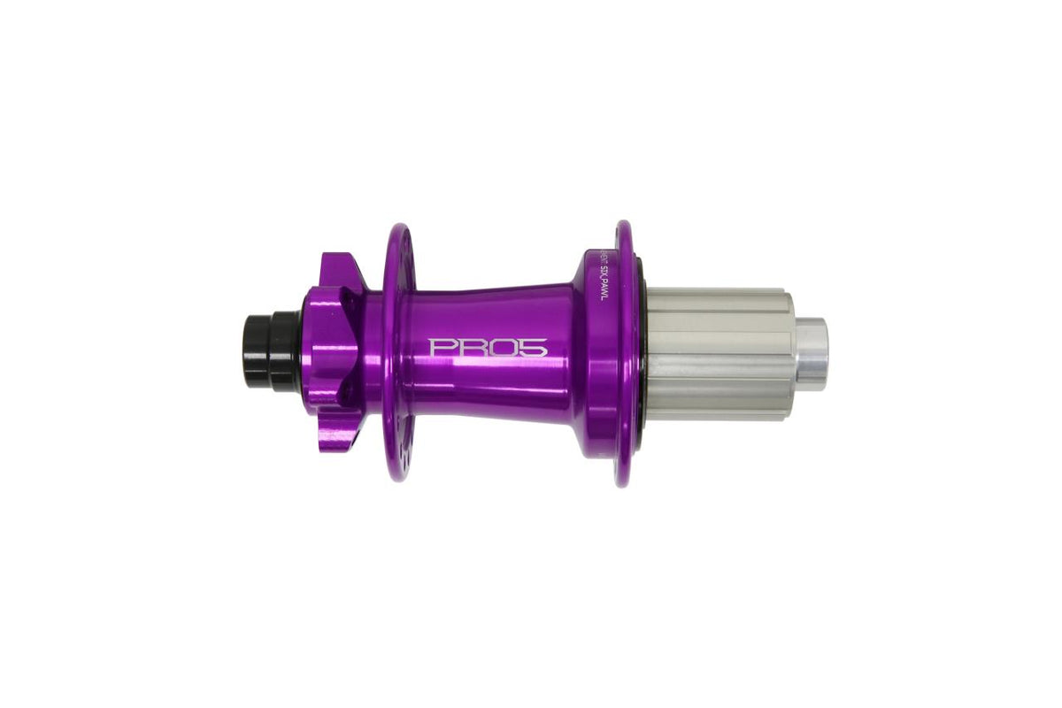 Pro 5 Hinterradnabe 32 Loch - purple - Shimano Aluminium Freilauf
