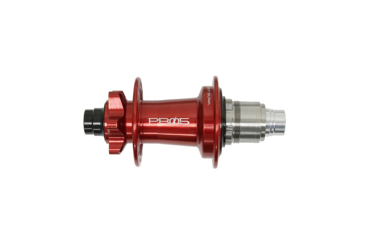 Pro 5 E-Bike Hinterradnabe 32 Loch - rot - Sram XD Freilauf